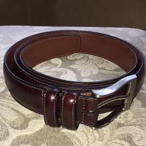 Perry Ellis Portfolio Full Grain Cowhide Belt